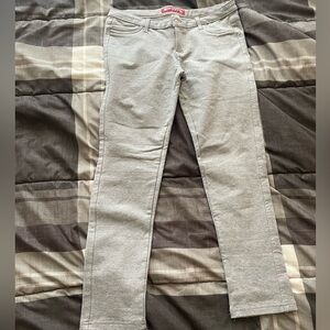 Gray Slim Fit Pants
